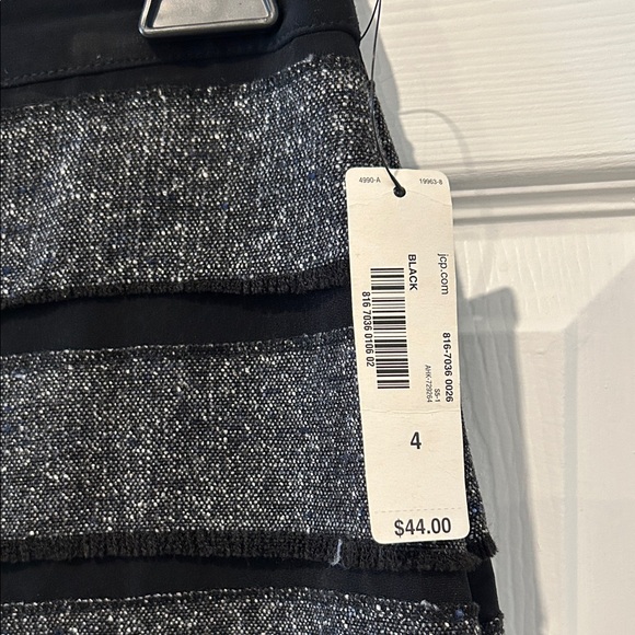 Worthington Black and Gray Textured Pencil Skirt - Picture 3 of 3